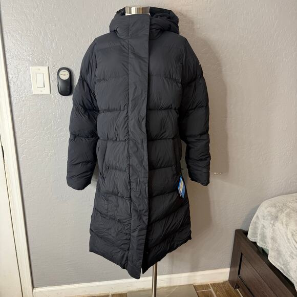 NWT Columbia Women’s Boundless Days Long Down Jacket, Black, S 2085141 - Picture 1 of 13
